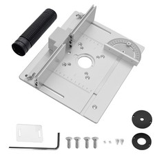 Set da 3 pezzi Piastre Inserto Banco Fresa Banco Per Fresatrice In Alluminio Con