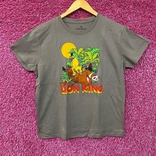 Disney The Lion King Timon , Pumbaa  Simba Animated Movie T-Shirt Large