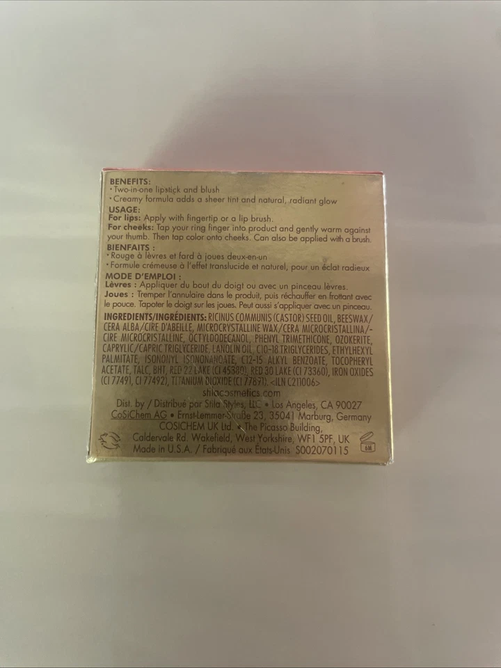 Stila Convertible Color Doble Labio y Memulas Crema Petunia Tamaño Completo 0.15 oz/4.25 g Foto 3 de 3