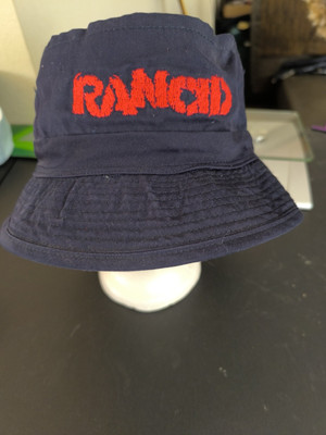 Vintage 90s rancid punk rock Armstrong outdoor fishing bucket hat rare