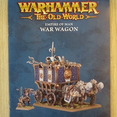 Kriegswagen - FORGE WORLD Warhammer Old World Empire of Man NEU Neu in OVP B15