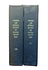 Pioneer & General History of Geauga County 1880 1953 Unigraphic Reprints