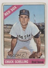 1966 Topps Chuck Schilling #6 2jq