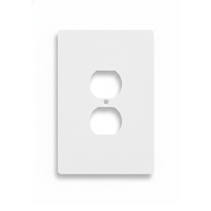 4"x6" Oversize Duplex Electric Outlet Cover, 1-Gang Wall Pla