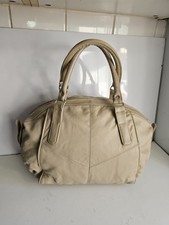 ALLESANDRO FERRERA DESIGNER WOMENS LIGHT TAUPE TOP SHOULDER SATCHEL HANDBAG