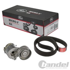 GATES Micro-V Kit KEILRIPPENRIEMEN-SATZ passend für RENAULT GRAND MEGANE SCÉNIC
