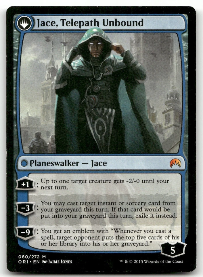 Jace, Vryn's Prodigy #60 (LP) Magic Origins ORI Magic MTG - Image 2 of 2