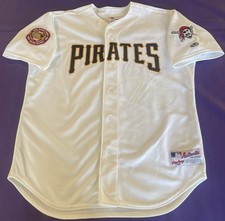 Authentic 2000 Pittsburgh Pirates “3 Rivers 3 Golden Decade” Rawlings Jersey 48