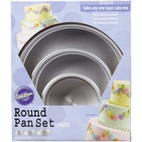 Wilton Perfect Performance Aluminum Round Nonstick Cake Baking Pan Set, 3-piece on sale Wilton Perfect Performance Aluminum Round Nonstick Cake Baking Pan Set, 3-piece on sale