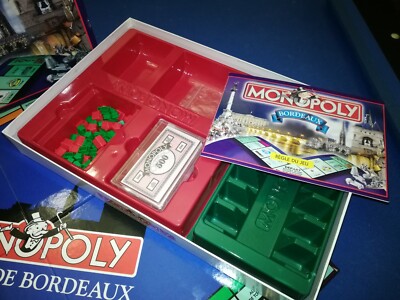 Monopoly Bordeaux - édition Rare - 100% Complet - Jeu De Société