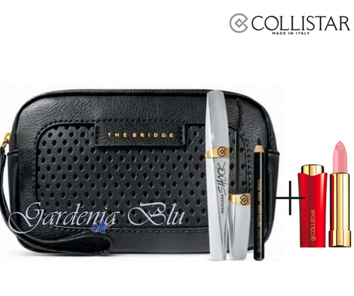 Mascara Shock Collistar + Matita Kajal Nera + Pochette + Rossetto In Omaggio  | eBay