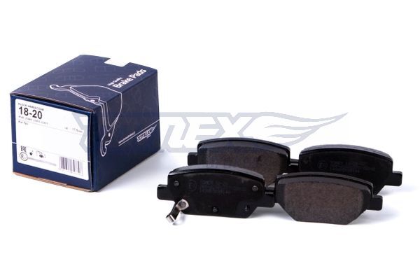 Tomex Brakes BremsbeläGe Bremsbelegsatz Hinten FüR Fiat Tipo SchräGheck-image