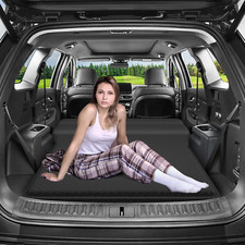 Self-Inflating SUV Air Mattress for Camping  Travel - Memory Foam Bed Pad