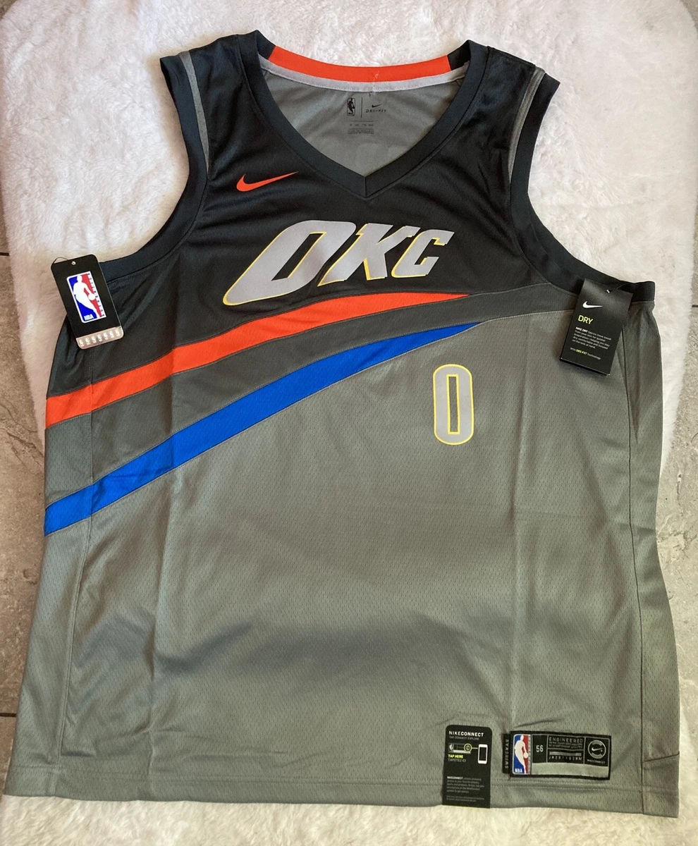 Nike Russell Westbrook OKC Thunder NBA Jersey