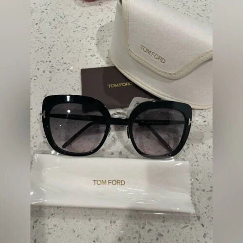 Tom Ford Virginia occhiali da sole metallo acetato - Foto 1 di 5
