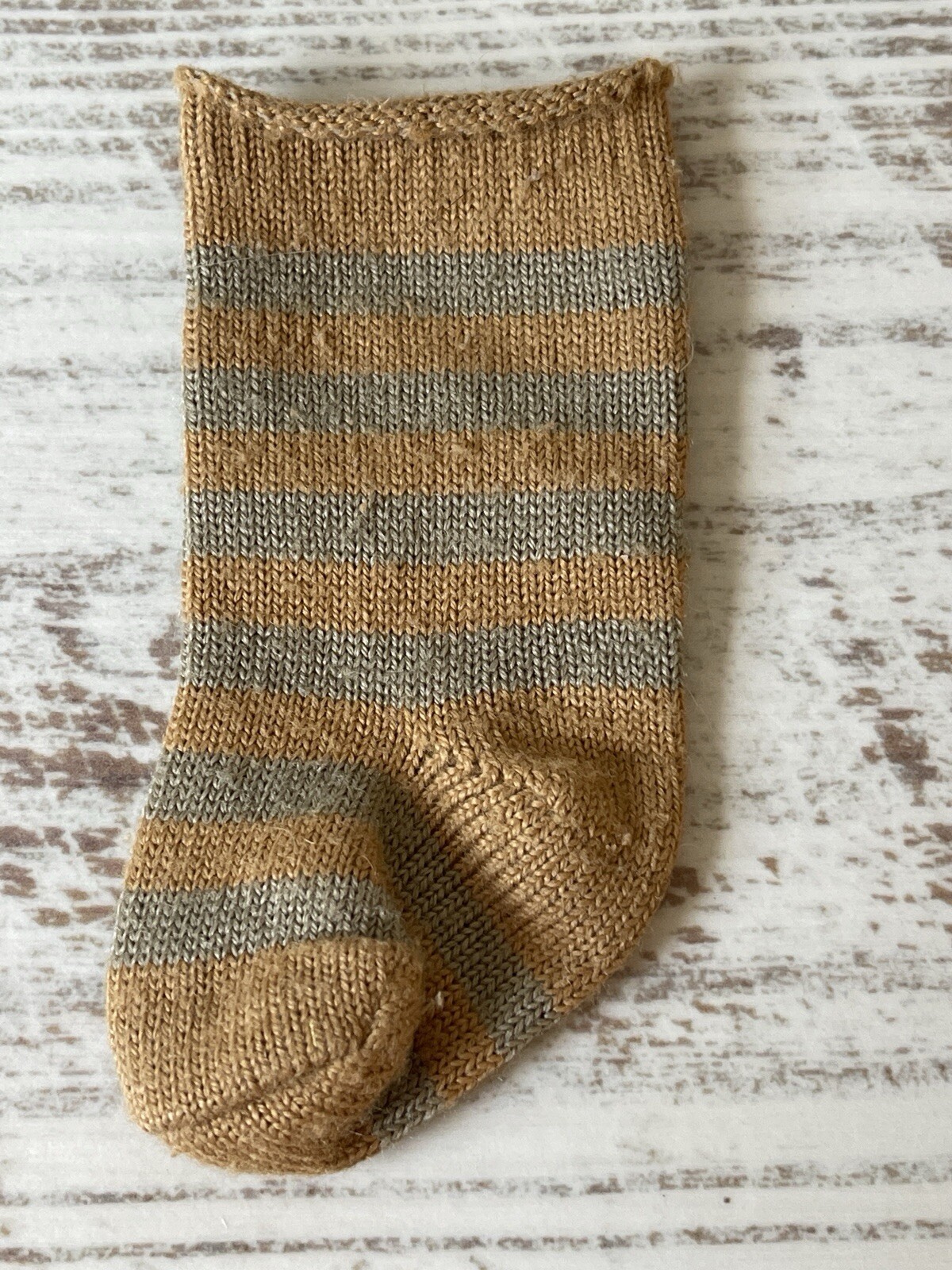 SAOLA American Girl Doll KIRSTEN Meet Outfit Un calzino a righe SINGOLO solo anni 2000