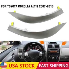 Car Center Dash Outlet Air Vent Panel Trim Strip For Toyota Corolla 2009-2013 CB