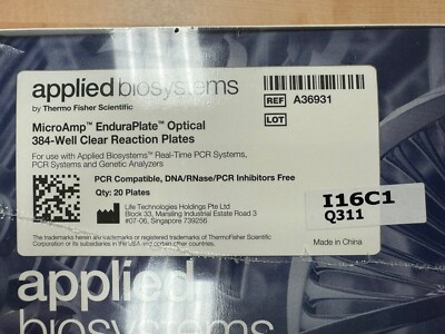 APPLIED BIOSYSTEMS MicroAmp EnduraPlate Optical 384-Well Reaction Plates