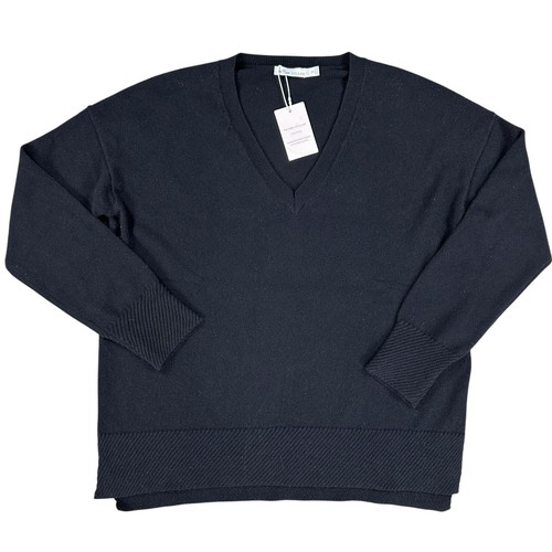 NEW Peter Millar Women's Medium Sweater Artisan Crafted Cashmere V-Neck $530
