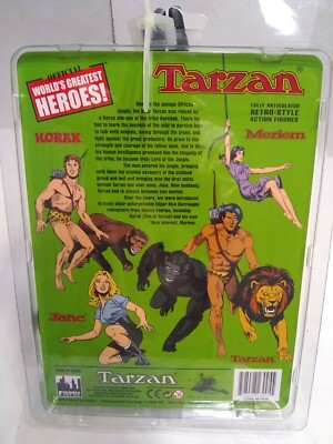 TARZAN WORLDS GREATEST HEROES ( JANE ) MFG FIGURES TOY CO. | eBay