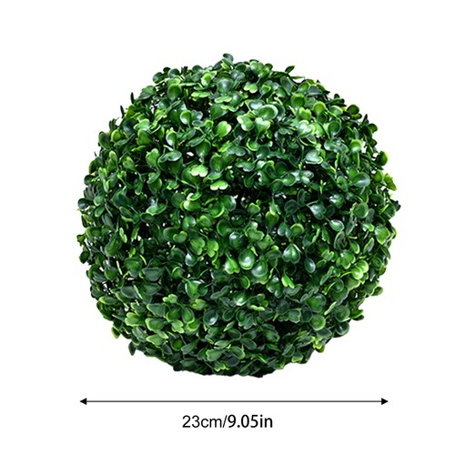 Künstliche Pflanze, Buchsbaum, Topiary-Kugel, Kunstpflanzen, dekorative Grasbä - Bild 9 von 16