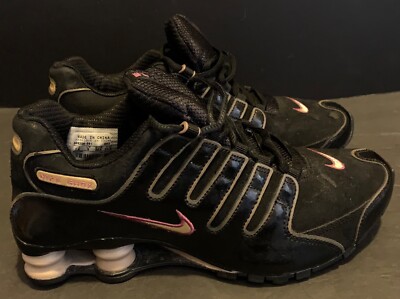 Nike Shox NZ Premium Women Black Blur Pink 309206-091 7.5 | eBay