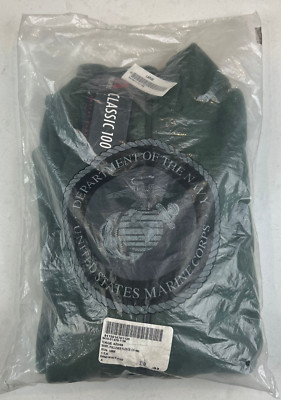 USMC Polartec 100 Fleece Pullover Olive Drab Green Size Large NEW USGI