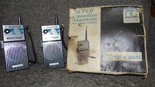 Vintage Super 4 Transistor Transceiver with Volume Control from ITC.