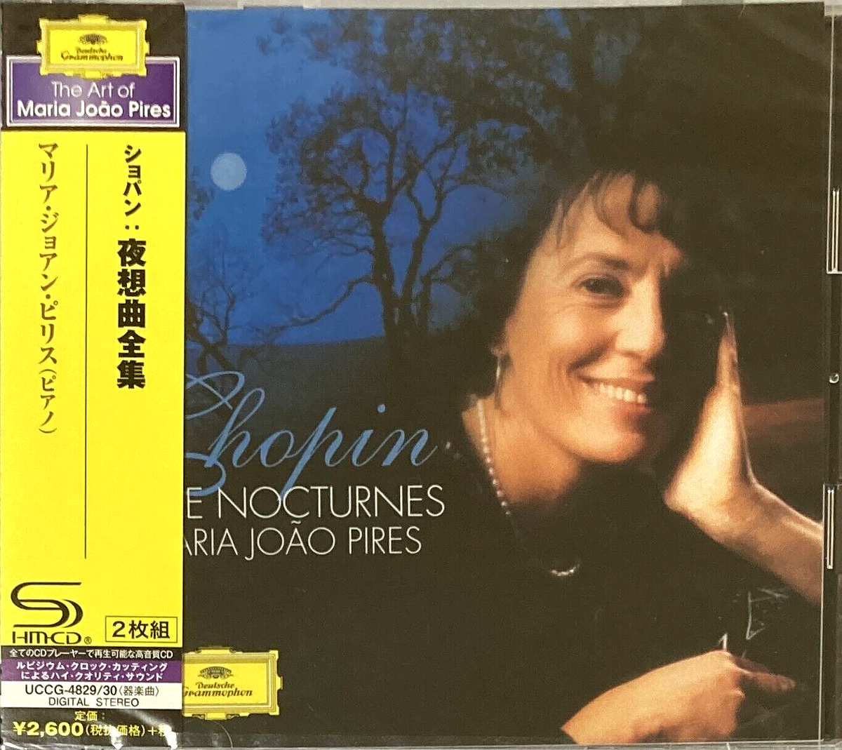 Maria João Pires Piano SEALED NEW 2CD(SHM-CD) Chopin The NOCTURNES