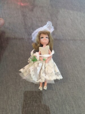 Vintage 1967 Uneeda Tiny Teens Doll Date Time Kiddle U.D.  Made England