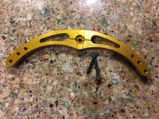 CNC MACHINED ALUMINUM HITEC HI-TEC DOUBLE OFFSET RUDDER SERVO ARM 24T HS 85 5085