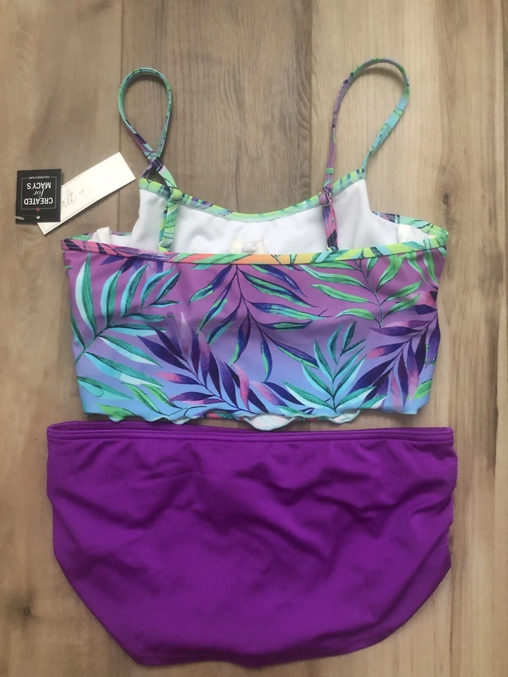 Falda de baño Victorias Secret (talla XS-EPOC) Salt+Cove Top (talla M-nueva con etiquetas) Foto 2 de 2