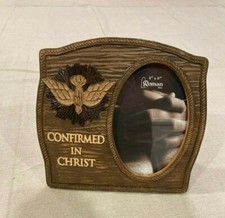 Roman Inc. Dove Confirmation Frame Holds 4X6 photo