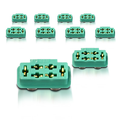 Hochstrom MPX Stecker mit Lötring 10 Stk partCore 100217