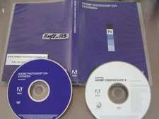 Adobe Photoshop CS4 Extended for Windows Full Retail version DVD w/Serial Number