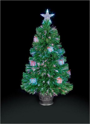 Albero Di Natale Ebay.80cm Pacco Verde Fibra Ottica Natale Albero Di Natale Ebay