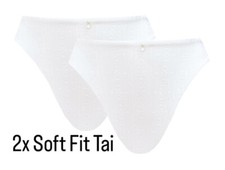 Triumph Brief Soft Fit Tai 2 Pack 38 White NEW