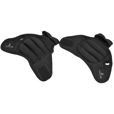 ProsourceFit Weighted Gloves, Pair of Heavy Duty 2 lb. Neoprene for Sculpting...