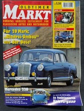 Oldtimer Markt 1 von 1995 Mercedes 220 JAWA 500 Jaguar E-Type