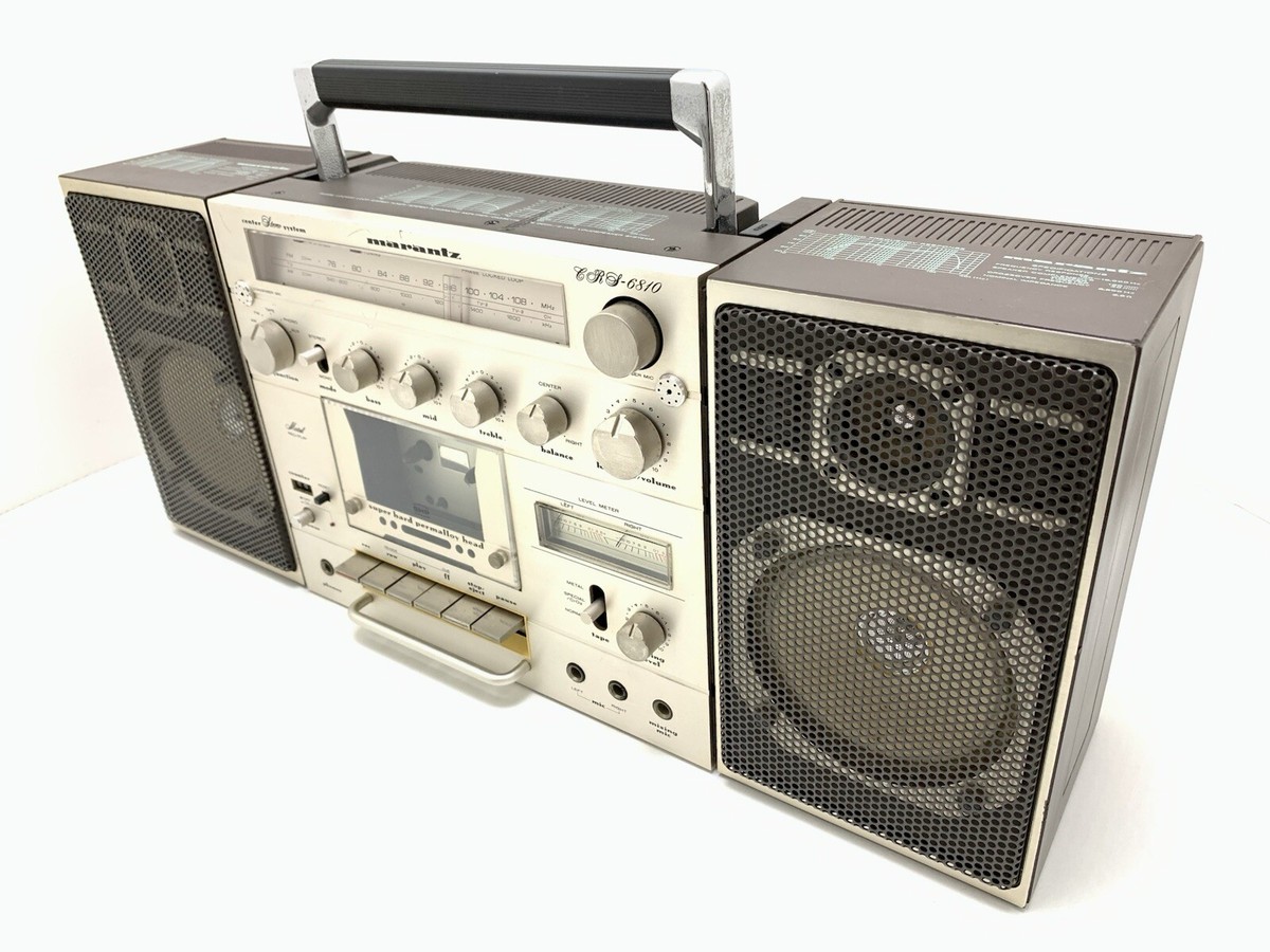 marantz マランツ CRS-6810 ラジカセ FM AM 格安 Marantz CRS 6810 Rare Boombox Stereo Radio Cassette Vintage