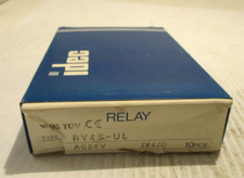 NEW BOX OF 10 IDEC RY4S-UL RELAY AC24V COIL 24VAC