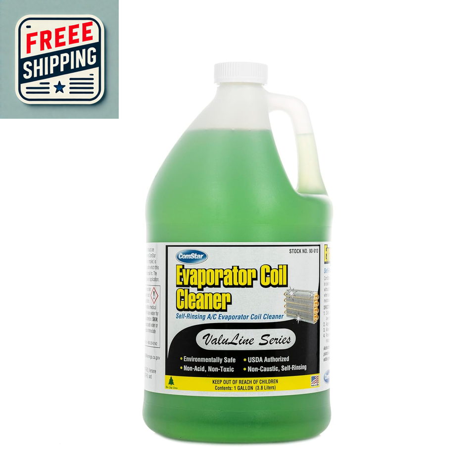Valuline Evaporator Coil Cleaner, Economical SelfRinsing AC Evaporator