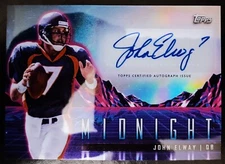 JOHN ELWAY-2024 Topps Midnight Horizon Signatures AUTO/AUTOGRAPH RARE & MINT?