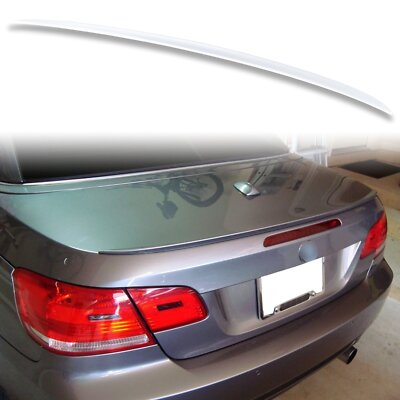 Painted ABS Rear Trunk Spoiler For BMW E93 Convertible M3 Style Alpine White 300