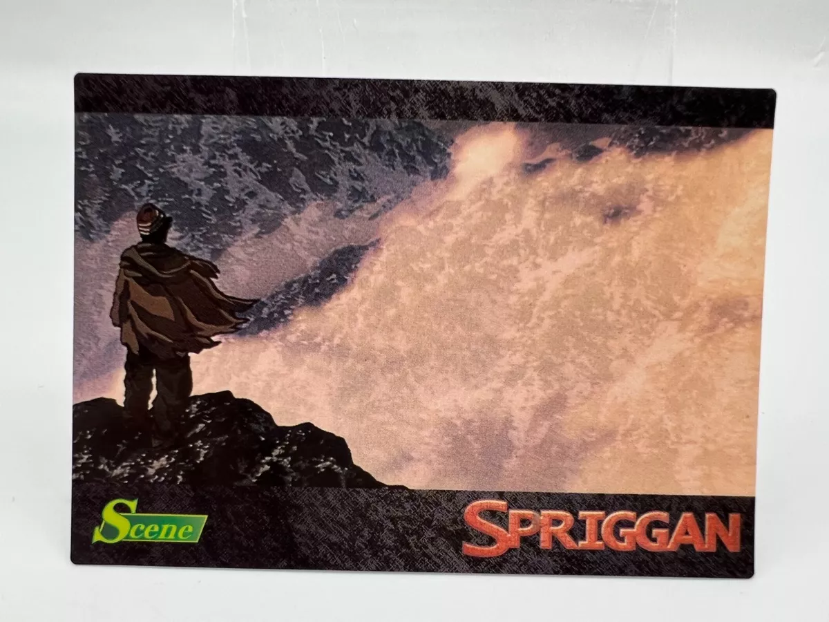 SPRIGGAN card SHINSEISHA Japanese Vintage Rare F/S