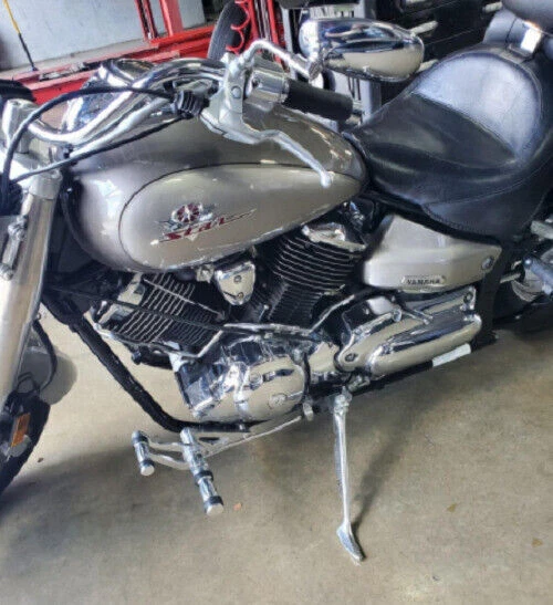 For Yamaha V Star 1100 XVS1100 Classic 1999-2009 4" Forward Controls Footpegs Foto 2 de 4