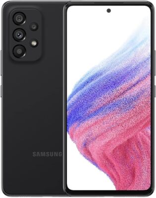 Samsung Galaxy A53 Black 128GB 6.5'' Smartphone Charter /AT&T /Dish - Good