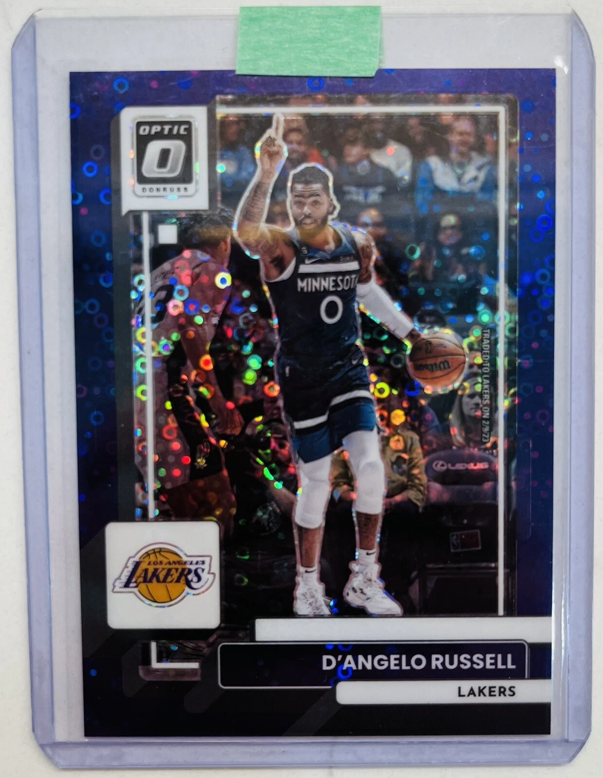 Dangelo Russell trading card