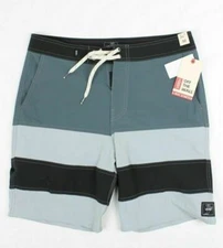 Vans Board Shorts Era Panel 4 Way Stretch Dark Slate Grey Size 32