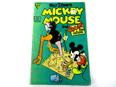 Walt Disneys Mickey Mouse and Oscar The Ostrich Comic Book No.241 Oct 1988 GC